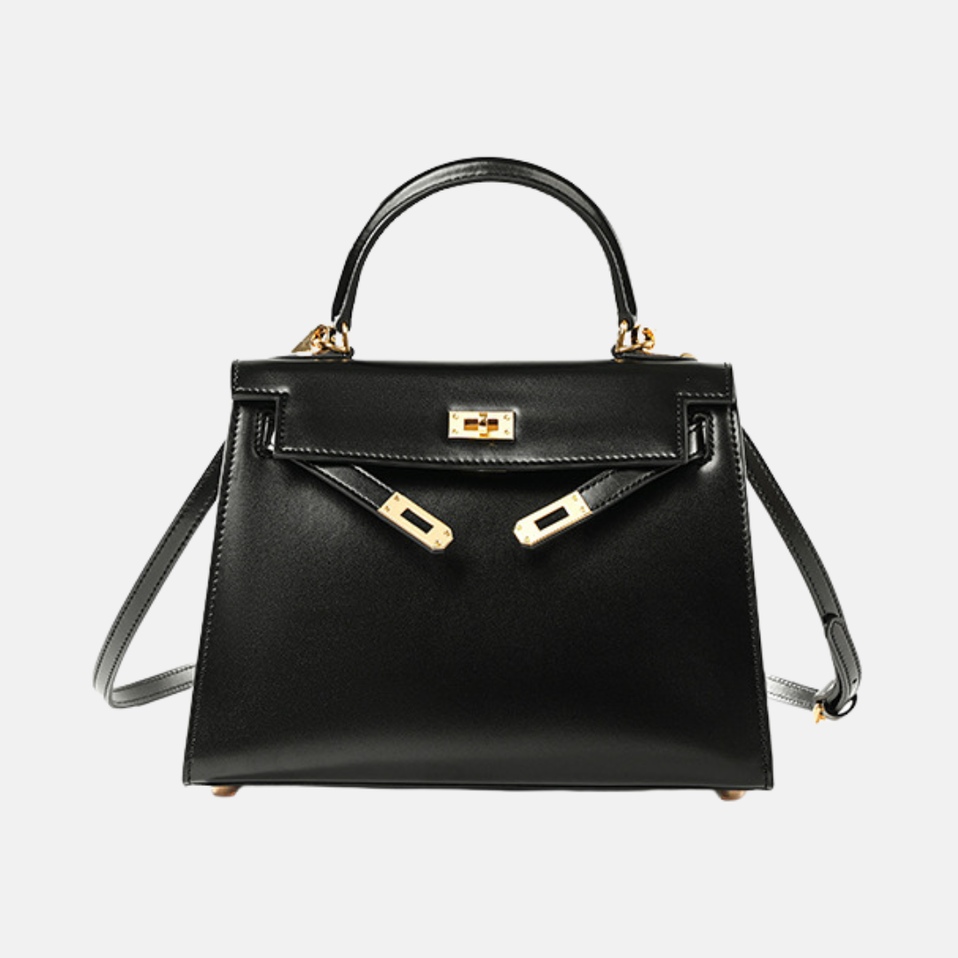 Lućia - Luxuriöse Echtleder Handtasche mit Henkel & in meheren Farben