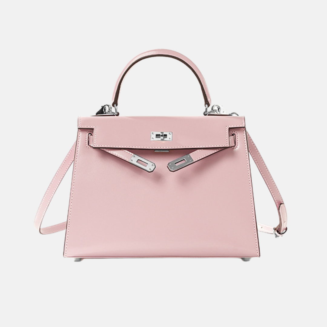 Lućia - Luxuriöse Echtleder Handtasche mit Henkel & in meheren Farben