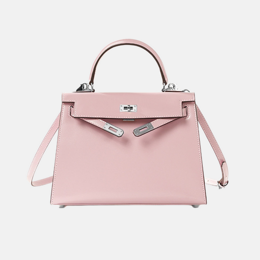 Lućia - Luxuriöse Echtleder Handtasche mit Henkel & in meheren Farben